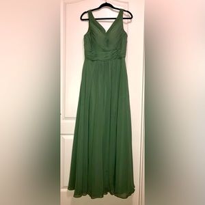 Azazie Pierrette Bridesmaid Dress - Eucalyptus
